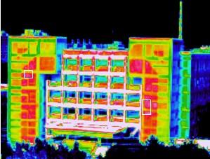 建筑外墙红外热像检测