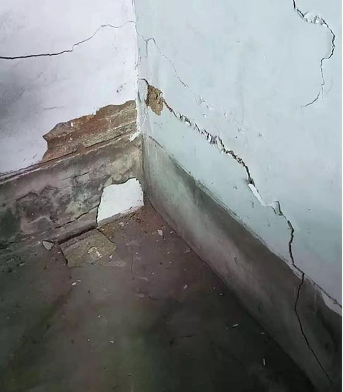 四川宜宾震后房屋安全检测