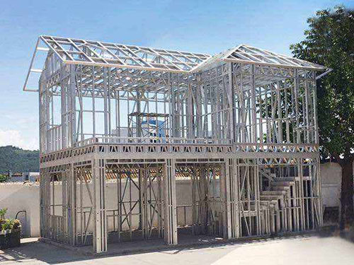 海南省海口市轻钢别墅钢结构加固改造